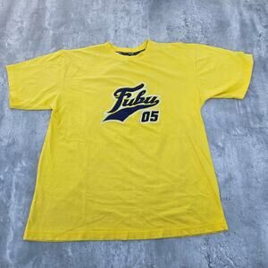 Vintage FUBU Shirt Size X-Large Yellow